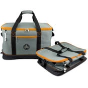 Wholesale - *OUTSIDE OF CA* 48 Can - 30 Bottle Grey/Orange Soft Cooler C/P 16